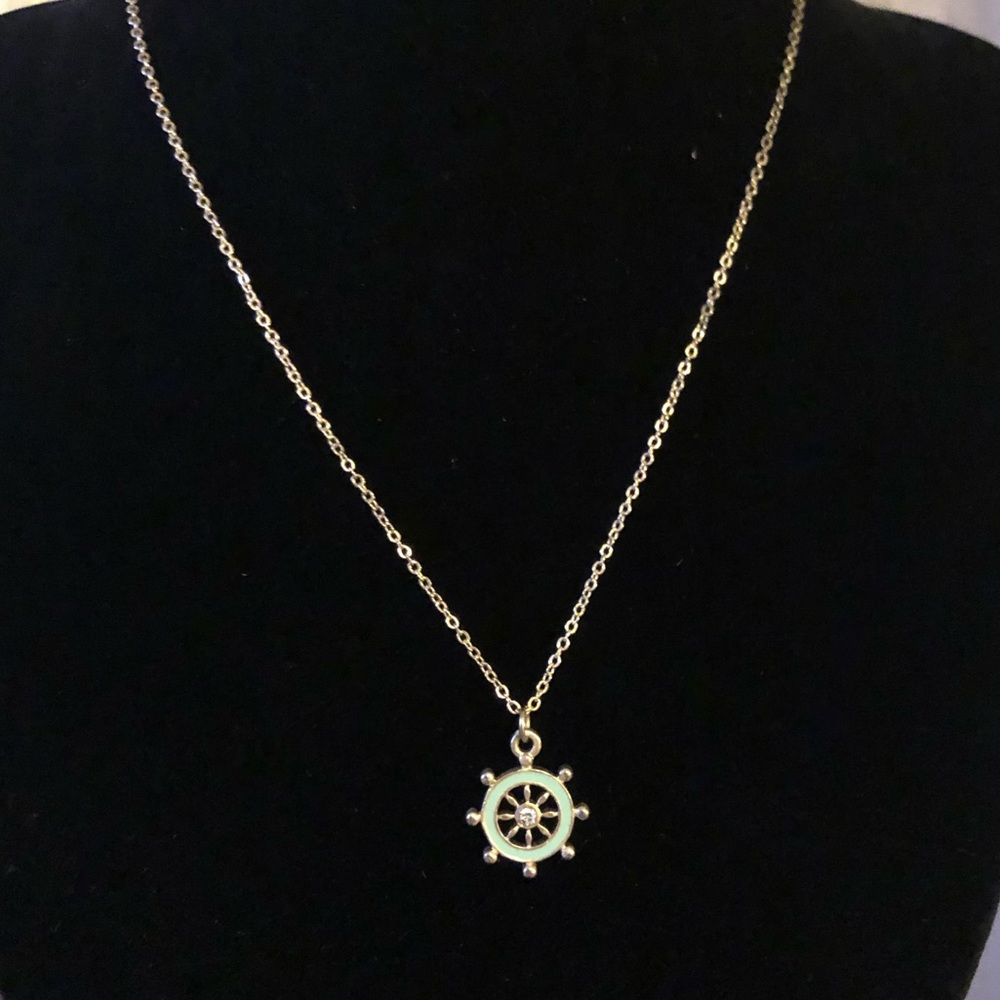 American Eagle-Anchor Necklace